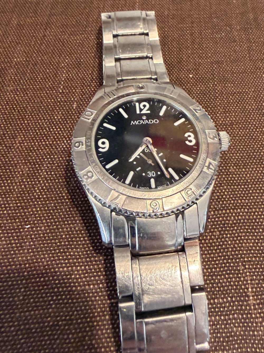 Movado Gentry 84-N2-1890 Men’s Watch – Needs Battery,